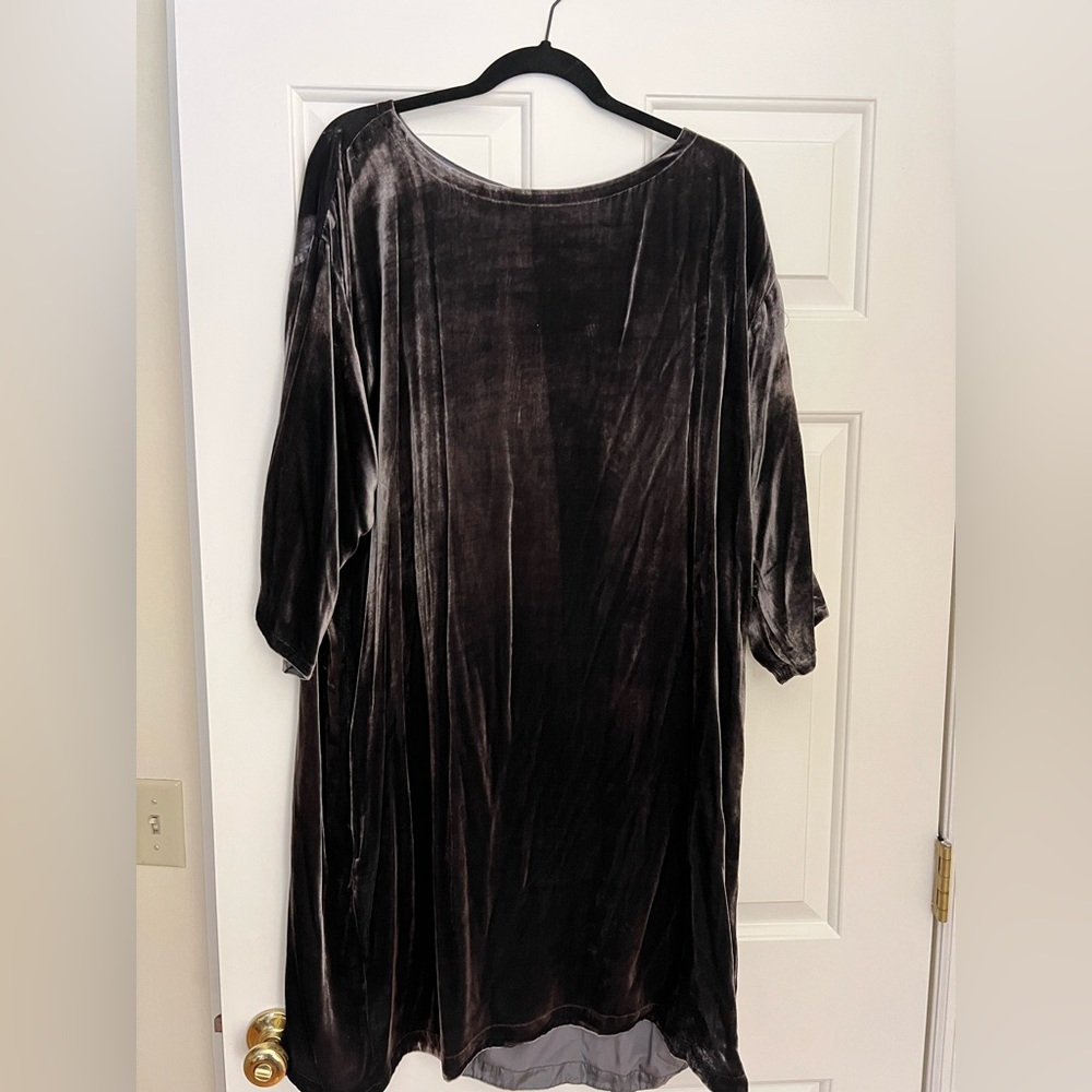 Eileen fisher velvet dress